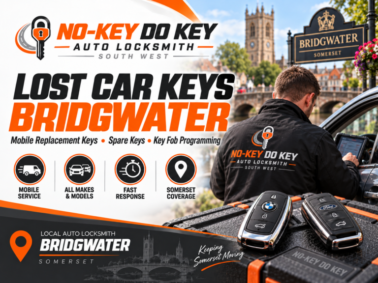 lost car keys bridgwater