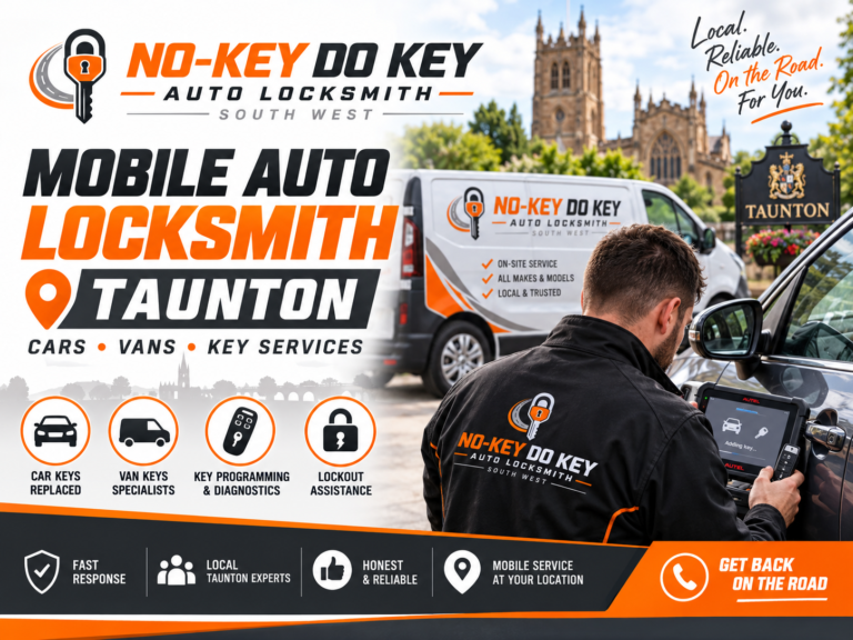 mobile auto locksmith in taunton