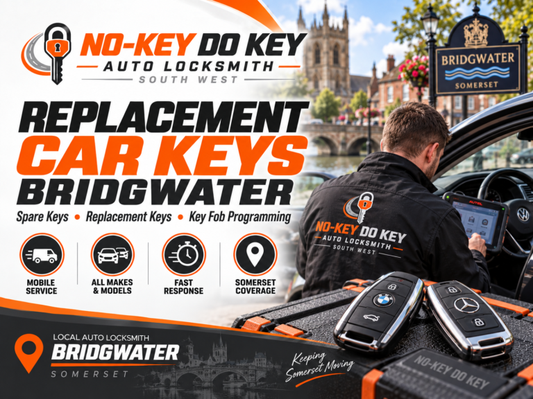 replacement car keys bridgwater